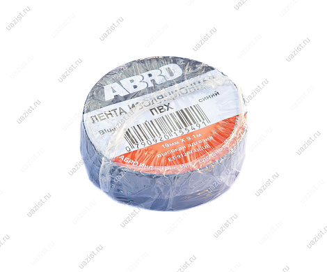 Изолента синяя (19мм х 9,1м) ABRO 
