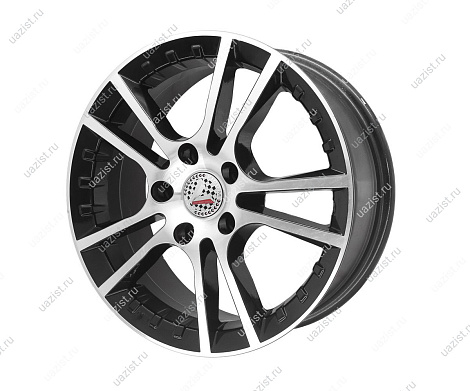Арт.1610 (6.5х16 5х114,3 ЕТ45 d67.1) черн алм    Lancer 