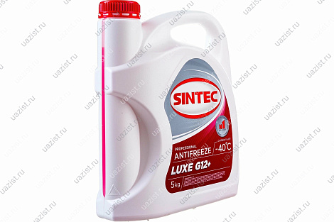 Антифриз SINTEC LUX-OEM G12+, красный, 5кг -40С  