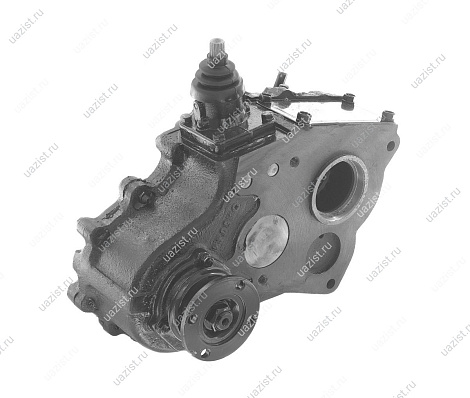 Коробка раздаточная УАЗ 3162, 31512 "11" (косозуб.) 1-но рычаж. (4.11) * 