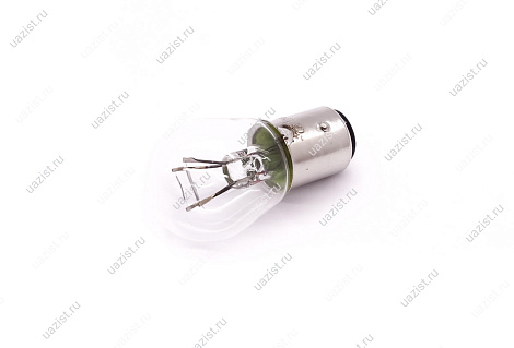 Автолампа А12V-21/5W (габариты+стоп) двухконт. 
