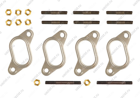 Комплект крепления выпускного коллектора дв. 405-409 METALPART 