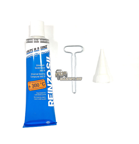 Герметик силиконовый прозрачный VICTOR REINZ 70ml 