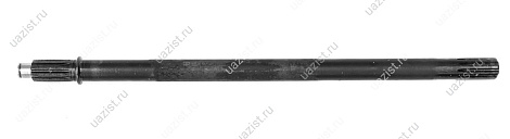 Полуось заднего моста УАЗ редуктор L=640 мм серия PRO  "MetalPart" 