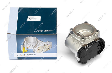 Корпус дроссельной заслонки ДВС 409 Евро-4 (в сборе) (эл. педаль) Cartronic